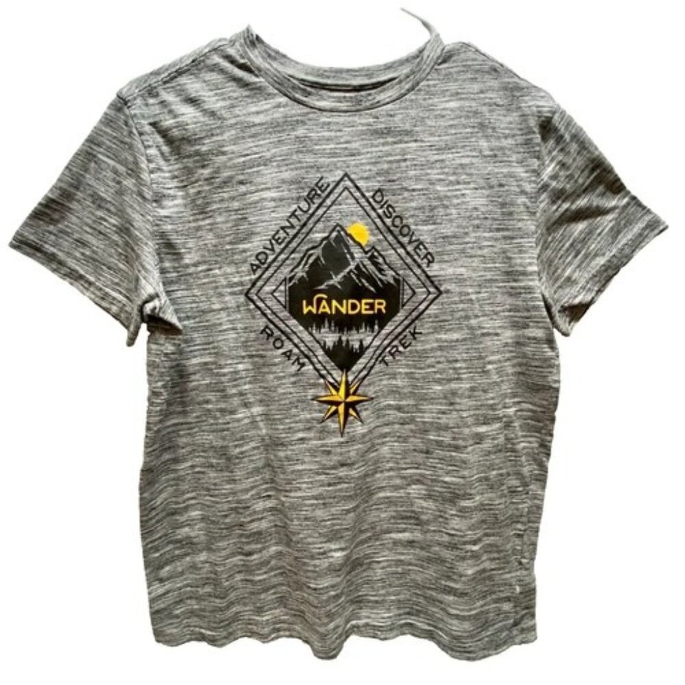 The Commons T-Shirt Women's XL Electric Heather Outdoors Short Sleeve‎ Crewneck